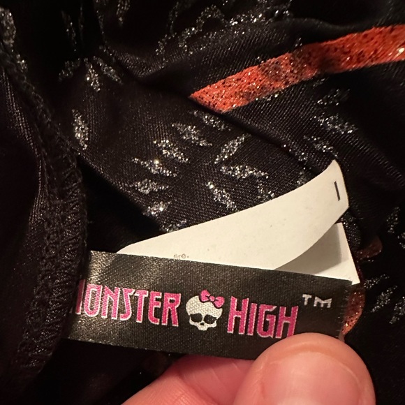 Monster High Skelita Calaveras Dresd Child’s XL 14-16 NWOT DRESS ONLY!! - Picture 4 of 8